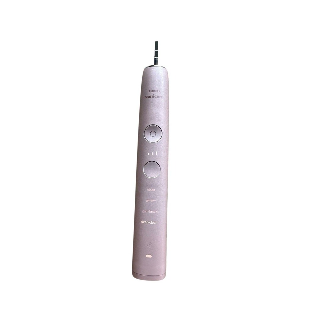 Philip Sonicare Diamond Care Toothbrush Handle HX991P For Parts or Repair Pink